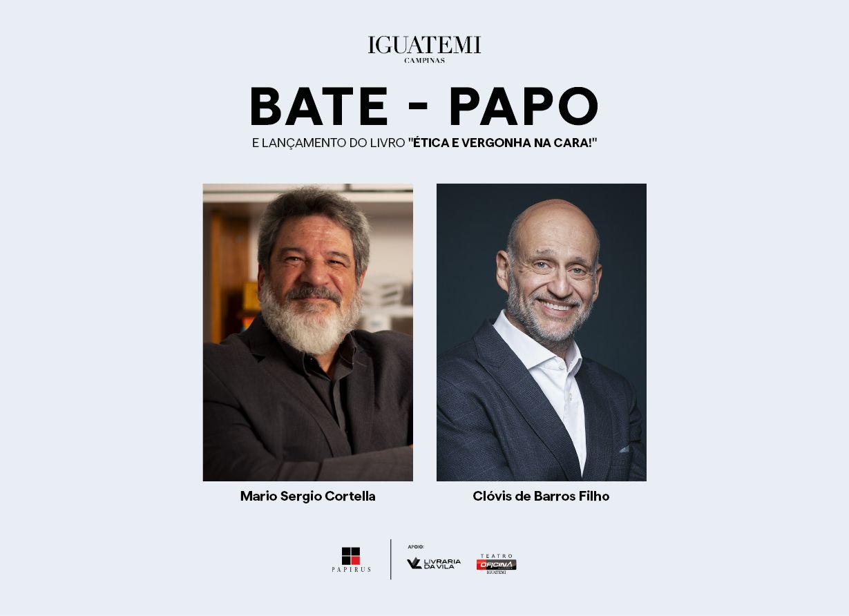 Lançamento do livro: Ética e vergonha na cara!